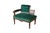 Victorian Antique Victorian Eastlake Walnut Ball & Stick Settee Loveseat Corner Chair 34" For Sale - Image 3 of 18