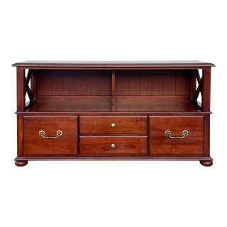 Ethan Allen British Classics Cherry File Credenza For Sale
