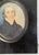 Black Early 19th Century English Miniature Watercolor Portrait of an Esteemed Gentleman For Sale - Image 8 of 10