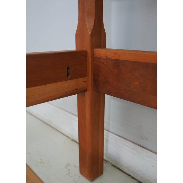 Stickley Queen Size Cherry Poster Bed For Sale - Image 14 of 16