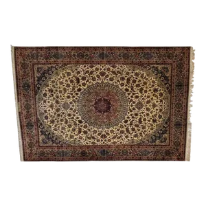 1970's Signed Super Fine Persian Isphahan , 11'4" X 16'