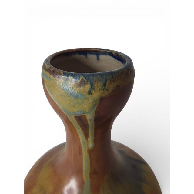 Stoneware Vase by Alfred Lebret, 1920s For Sale - Image 6 of 8