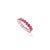 Not Yet Made - Made To Order 4.67 Carat Ruby Eternity Band Ring in 14k White Gold Size 7 For Sale - Image 5 of 12
