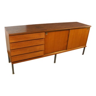 Teak Sideboard by Louis Paolozzi for Monopoly, 1960 For Sale