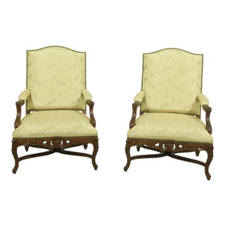 Pair Henredon Ralph Lauren French Chairs For Sale