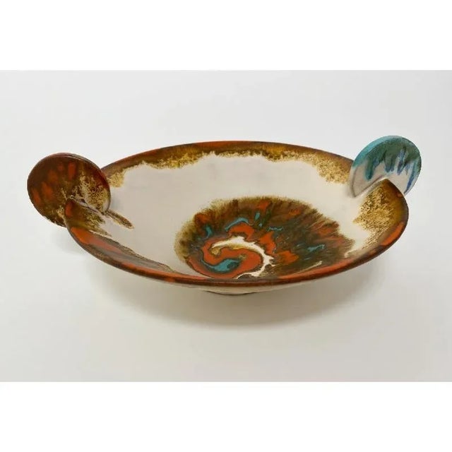 Mid-Century Danish Ceramic Bowl, 1950s For Sale - Image 4 of 4