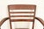 Antique Arts & Crafts Carved Walnut Banker's Chair, Circa 1920s For Sale In South Bend - Image 6 of 12