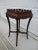 Square Mahogany Side Table With Wooden Gallery For Sale - Image 6 of 9