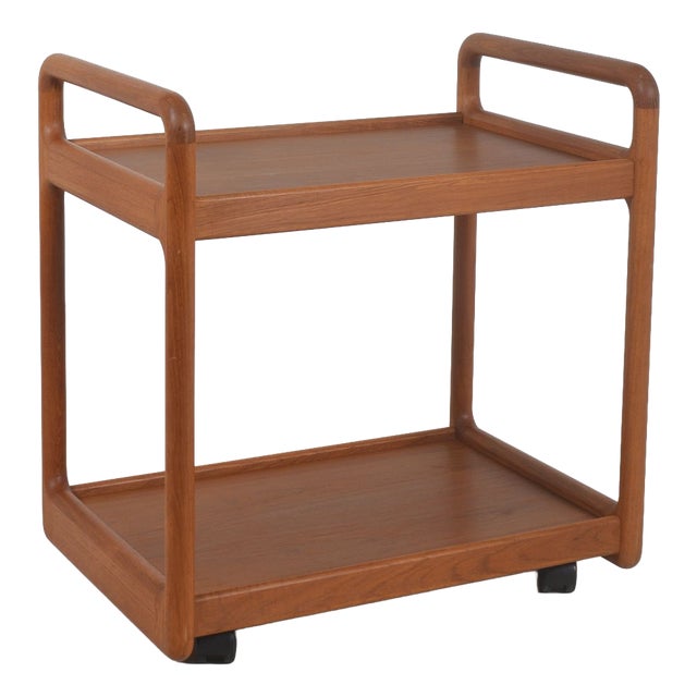 Danish Serving Trolley by Poul Cadovius for Cado, 1960s For Sale