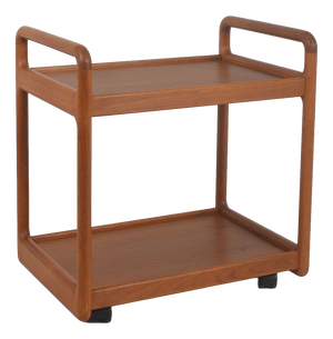 Danish Serving Trolley by Poul Cadovius for Cado, 1960s
