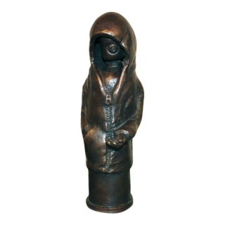 Bronze by Newburgh Artist Ivan Palmer Titled "3 Am" For Sale