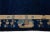 Navy Blue Early 20th Century Designed Antique Peking Chinese Wool Rug in Navy Blue For Sale - Image 8 of 9