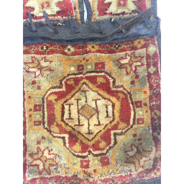 Turkish Wool Saddlebag For Sale In Los Angeles - Image 6 of 7