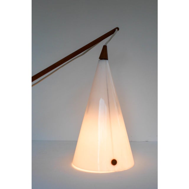 Mid-Century Swedish Wall Lamp in Teak by Uno and Östen Kristiansson for Luxus, 1960s For Sale - Image 15 of 16