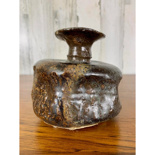 Modern Glazed Weed Pot For Sale - Image 4 of 10