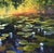 Barbara Applegate (American, b. 1954) Impressionist Water Lilies For Sale - Image 14 of 15
