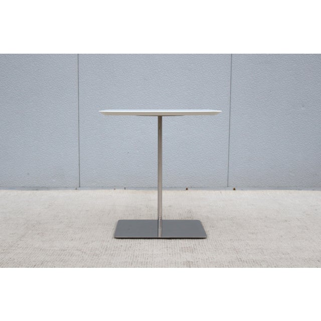 Bernhardt Minimalist Jephson Robb for Bernhardt Design Quiet Rectangular Laptop Side Table For Sale - Image 4 of 18