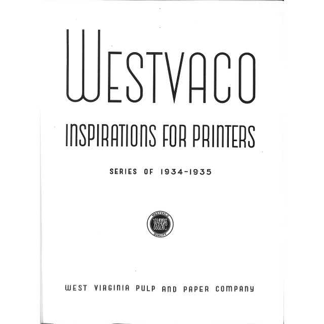 Westvaco West Virginia Pulp And Paper Company 1934 12 3/8" x 9 1/2"