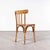 19French Warm Honey Café Dining Chair, 1950s For Sale - Image 6 of 10