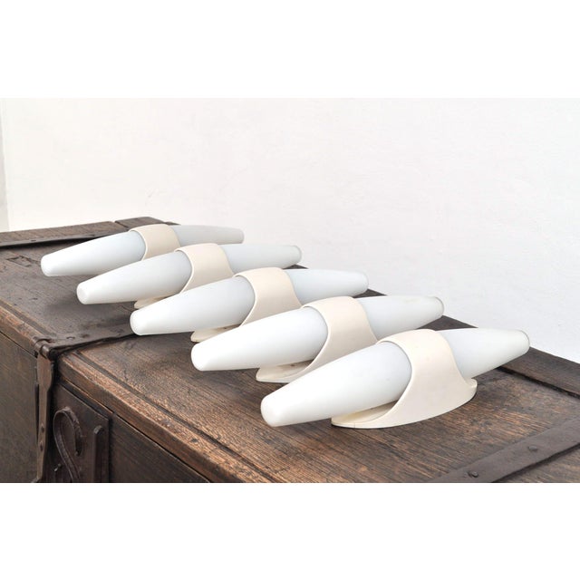 Vintage Bakelite Wall Light in Milk Glass from Bo-Niko, 1960s For Sale - Image 13 of 13