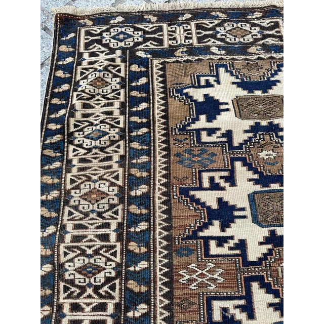 Antique Caucasian Shirwan Lesgui Rug, 1890s For Sale - Image 14 of 17