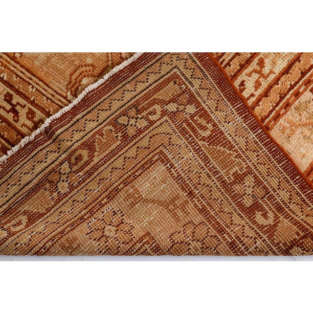 Turkish Antique Turkish Oushak Rug For Sale - Image 3 of 9