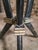 This French bistro table dates from the Art Deco period, circa 1930–1940. It features a painted iron tripod base and...