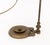 Vintage Brass Adjustable Electrified Oil Lamp For Sale - Image 4 of 9
