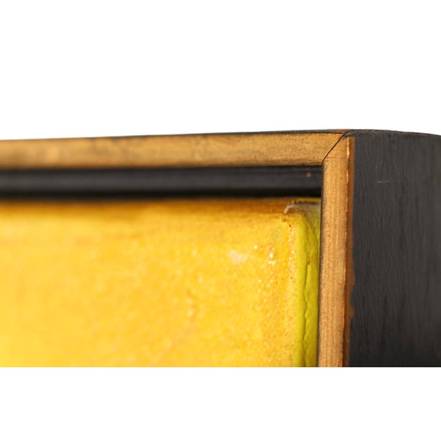 Modern Post Modern Sofa Art Flower Bouquet Painting C 1970's Signed Gregg For Sale - Image 3 of 10