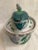 Mid 20th Century Vintage Hand Painted Chinoiserie Duck Tureen or Covered Dish For Sale - Image 5 of 12