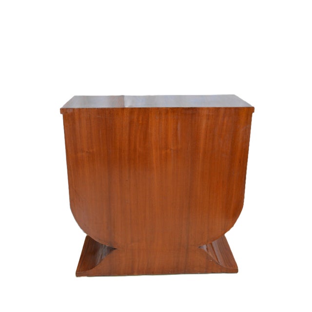 1930s Art Deco Walnut Open Bookcases, 1930s, Set of 2 For Sale - Image 5 of 18