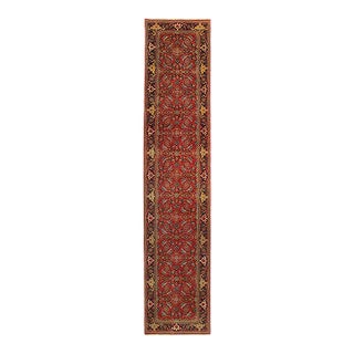 2020s Fine Hand Knotted Herati Runner For Sale