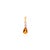 Art Deco Dainty Citrine Diamond Earring Ring Pendant Set in 18k Gold- 4 Pieces For Sale - Image 3 of 12