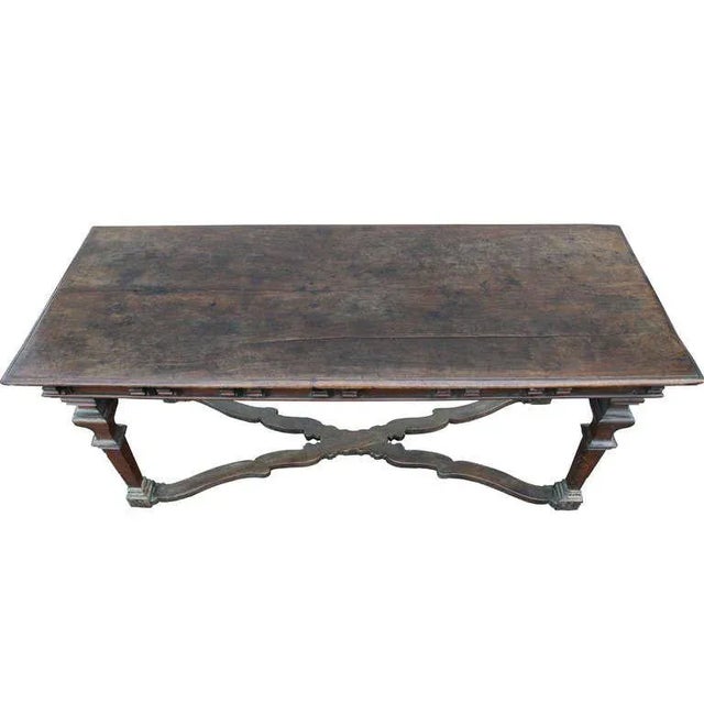Baroque Italian Baroque Walnut Centre Table For Sale - Image 3 of 10