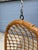 Mid-Century Modern Mid-Century Modern Wicker Rattan Hanging Chair, Italian Franco Albini Style For Sale - Image 3 of 13
