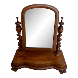 Antique English Gentleman’s Dressing Mirror