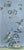 Hand Painted Soft Blue Chinoiserie Magnolia & Bird Mural 3-Panel Set For Sale - Image 4 of 6