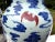 Late 19th Century Important Antique Chinese Underglaze Blue & Red Porcelain Vase With Bats - Qianlong Style For Sale - Image 5 of 15