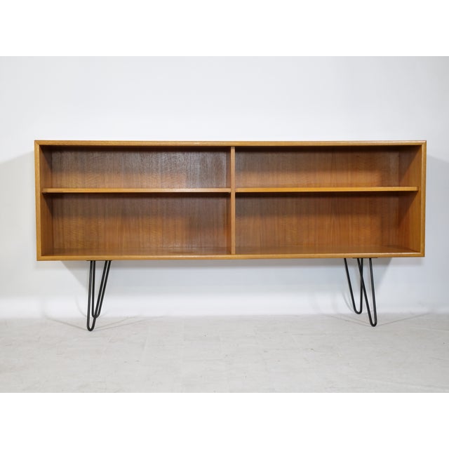 Teak Hairpin Shelf Sideboard by WK Möbel, 1960s For Sale - Image 10 of 10