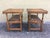 19th Century Convertible Pair of Monk's Chair or End Table, Foldable Armchair For Sale - Image 4 of 18