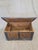 Farmhouse Antique 19th Century German or Austrian Original Blue Painted Pine Blanket Chest For Sale - Image 3 of 17