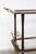 Brown Vintage Bar Cart in Lacquered Wood and Brass, 1950s For Sale - Image 8 of 11