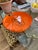 Orange Lacquered Hermes Inspired Bar Tray For Sale - Image 4 of 18