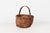 Late 20th Century Late 19th to Early 20th Century Hand-Woven American Splint Gathering Basket For Sale - Image 5 of 11