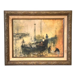 Vintage Patricia Cunningham Painting For Sale