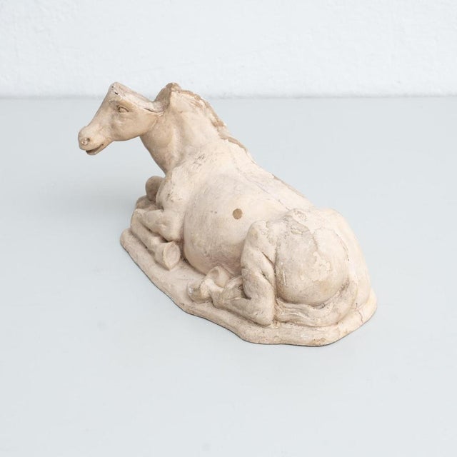 Plaster Horse Figure, 1950s For Sale - Image 11 of 13