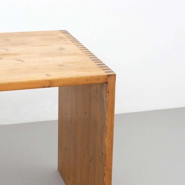 Mid-Century Modern Rationalist Wood Table, 1960 For Sale - Image 6 of 16