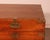 Camphor Wood Marine Chest with Double Locks and Camphor Wood Top, 19th Century For Sale - Image 3 of 16