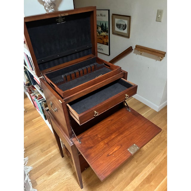 1960s 1960s Henkel Harris Silver Chest Cabinet For Sale - Image 5 of 7