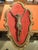 Clay Sculpture of the Crucified Christ Covered with Bronze Foil in Baroque Frame, Tuscany, 1895 For Sale - Image 4 of 7